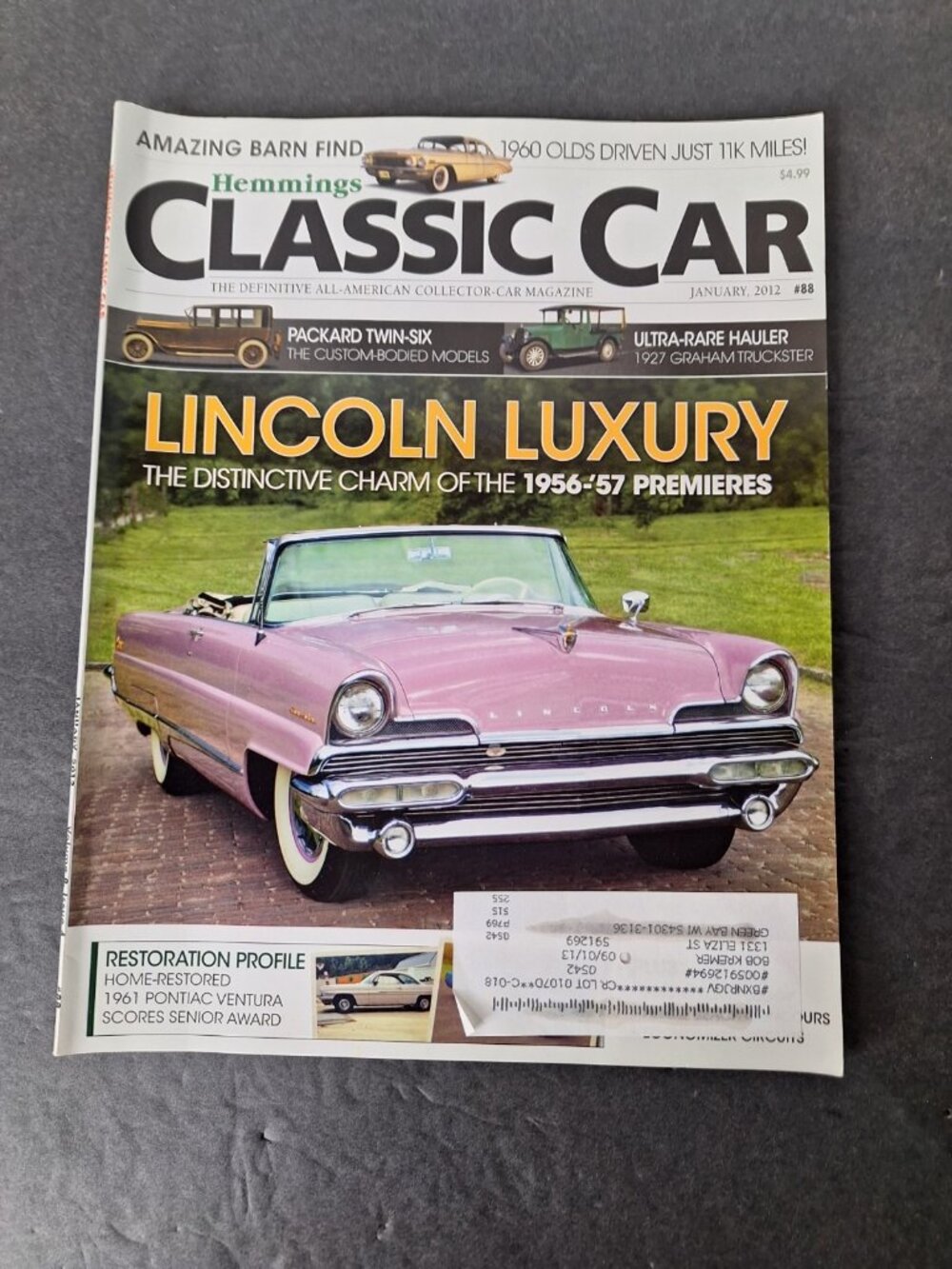 HEMMINGS CLASSIC CAR MAGAZINES - ALL TWELVE 2012 ISSUES - ALL IN GOOD SHAPE - Picture 13 of 14